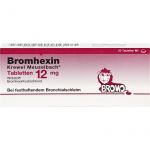 BROMHEXIN Krewel Meuselb.Tabletten 12mg 20 St из немецкой аптеки