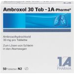 AMBROXOL 30 Tab-1A Pharma Tabletten 50 St из немецкой аптеки
