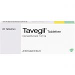 TAVEGIL Tabletten 20 St из немецкой аптеки