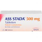 ASS STADA 500 mg Tabletten 100 St из немецкой аптеки