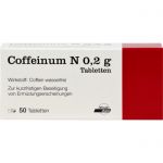 COFFEINUM N 0,2 g Tabletten 50 St из немецкой аптеки