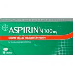 ASPIRIN N 100 mg Tabletten 98 St из немецкой аптеки
