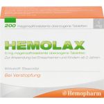 HEMOLAX 5mg magensaftresis. berzogene Tabletten 200 St из немецкой аптеки