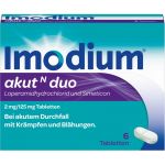 IMODIUM akut N duo Tabletten 6 St из немецкой аптеки