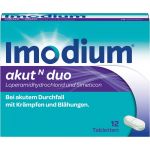 IMODIUM akut N duo Tabletten 12 St из немецкой аптеки