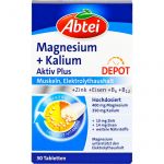 ABTEI Magnesium+Kalium Depot Tabletten 30 St из немецкой аптеки