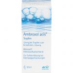 AMBROXOL acis Tropfen 50 ml из немецкой аптеки