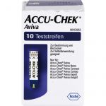 ACCU CHEK Aviva Teststreifen Plasma II 1X10 St из немецкой аптеки