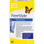 FREESTYLE Precision Blutzucker Teststr.o.Codierung 100 St из немецкой аптеки
