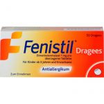 FENISTIL Dragees 50 St из немецкой аптеки