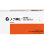 BIOFANAL Vaginaltabletten 12 St из немецкой аптеки