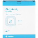 BIATAIN Ag Schaumverband 12,5x12,5 cm selbst haft. 5 St из немецкой аптеки