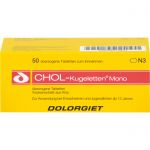 CHOL KUGELETTEN Mono 10 mg berzogene Tabletten 50 St из немецкой аптеки