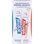 ARONAL/ELMEX Doppelschutz Zahnpasta 2X75 ml из немецкой аптеки