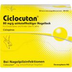 CICLOCUTAN 80 mg/g wirkstoffhaltiger Nagellack 3 g из немецкой аптеки