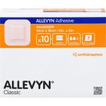 ALLEVYN Adhesive 10x10 cm haftende Wundauflage 10 St из немецкой аптеки