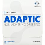 ADAPTIC 7,6x7,6 cm feuchte Wundauflage 2012 10 St из немецкой аптеки
