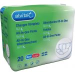ALVITA All-in-One Inkontinenzhose maxi large Nacht 20 St из немецкой аптеки