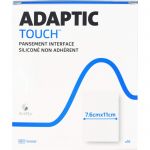 ADAPTIC Touch 7,6x11 cm non-adhe.Sil.Wundauflage 10 St из немецкой аптеки