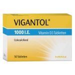 Vigantol 1.000 I.e. Vitamin D3 Tabletten (50 stk) – PZN 13155678 из немецкой аптеки