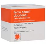 Ferro sanol duodenal 100mg – PZN 2799421
 из немецкой аптеки