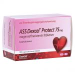 ASS Dexcel Protect 75mg – PZN 9372849
 из немецкой аптеки