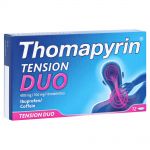 Thomapyrin TENSION DUO 400mg/100mg – PZN 12551047
 из немецкой аптеки