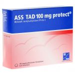 ASS TAD 100mg protect – PZN 3828202
 из немецкой аптеки