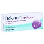 Dolormin für Frauen mit Naproxen – PZN 2434139
 из немецкой аптеки