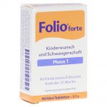 Folio 1 Forte Filmtabletten – PZN 12388021
 из немецкой аптеки