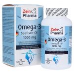 Omega-3 1000 mg Seefischöl Softgelkapsel hochdosiert – PZN 13721801
 из немецкой аптеки