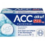 ACC akut 600 Brausetabletten 20 St из немецкой аптеки