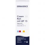 DERMASENCE Cream rich mit LSF 15 50 ml из немецкой аптеки