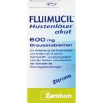 FLUIMUCIL Hustenlser akut 600 Brausetabletten 10 St из немецкой аптеки