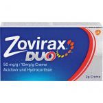 ZOVIRAX Duo 50 mg/g / 10 mg/g Creme 2 g из немецкой аптеки