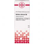 ACIDUM CITRICUM D 6 Dilution 20 ml из немецкой аптеки