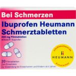 IBUPROFEN Heumann Schmerztabletten 400 mg 20 St из немецкой аптеки