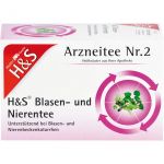 H&S Blasen- und Nierentee Filterbeutel 20X2.0 g из немецкой аптеки