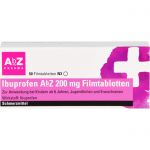 IBUPROFEN AbZ 200 mg Filmtabletten 50 St из немецкой аптеки