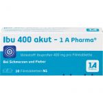 IBU 400 akut-1A Pharma Filmtabletten 10 St из немецкой аптеки