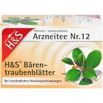 H&S Brentraubentee Filterbeutel 20X2.7 g из немецкой аптеки