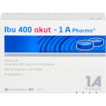 IBU 400 akut-1A Pharma Filmtabletten 50 St из немецкой аптеки