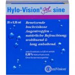 HYLO-VISION Gel sine Einzeldosispipetten 20X0.35 ml из немецкой аптеки