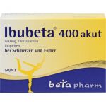 IBUBETA 400 akut Filmtabletten 50 St из немецкой аптеки