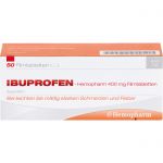 IBUPROFEN Hemopharm 400 mg Filmtabletten 50 St из немецкой аптеки