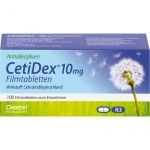 CETIDEX 10 mg Filmtabletten 100 St из немецкой аптеки