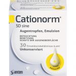 CATIONORM SD sine Einzeldosispipetten 30X0.4 ml из немецкой аптеки
