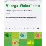ALLERGO-VISION sine 0,25 mg/ml AT im Einzeldo.beh. 10X0.4 ml из немецкой аптеки
