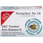 H&S Fenchel-Anis-Kmmel N Filterbeutel 20X2.0 g из немецкой аптеки