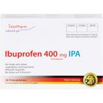 IBUPROFEN 400 mg IPA Filmtabletten 20 St из немецкой аптеки